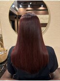 グレージュ切りっぱなしボブ前髪ありミニボブミルクティベージュ