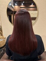 穀雨(Kokuu)&nbsp;グレージュ切りっぱなしボブ前髪ありミニボブミルクティベージュ