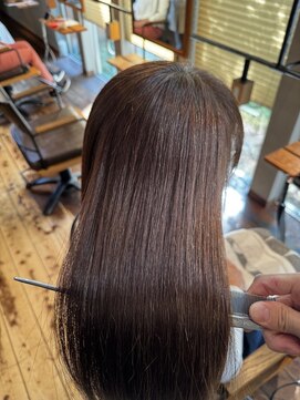 カンカ(Kanca) 美髪ストレート♯静岡市♯髪質改善♯縮毛♯美髪矯正