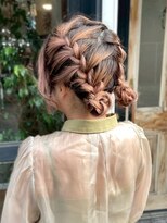 リコ 池袋東口店(Liko)&nbsp;【Liko　池袋東口店】 お団子ツイン ヘアセット ヘアアレンジ