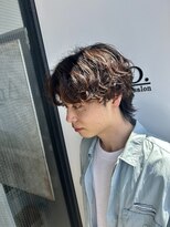 アノ(Ano.)&nbsp;大人センターパート×シャドウパーマ