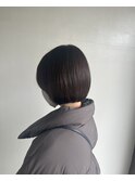 松山市 10代 20代 30代 ボブ 切りっぱなしボブ