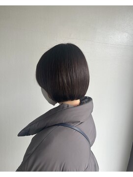 セダクション 道後樋又店(Seduction) 松山市 10代 20代 30代 ボブ 切りっぱなしボブ