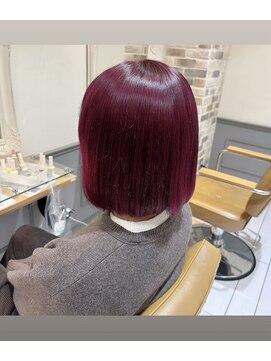 ブリッジ バイ ネオリーブ 綱島店(bridge by neolive) チェリーレッド