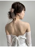 wedding  hair  make /@togahina___