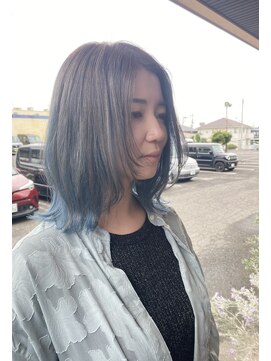 メロメロウ(Melo mellow) レイヤーカットアンブレラカラー