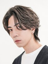メンズヘアセンス 渋谷(MEN'S HAIR SENSE) フェザーパーマ/センターパート/ニュアンスパーマ/メンズ/眉毛