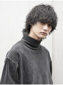 ツイストスパイラルパーマ波巻きパーマシャドウパーマ黒髪原宿