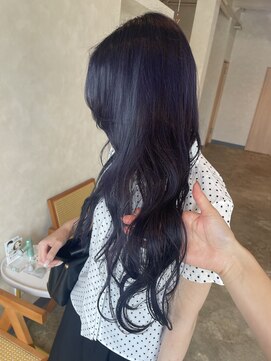 ユニカ 宇都宮(yunica) ラベンダーブルー/ケアブリーチ/ダブルカラー