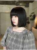 【chika】暗髪×ボブ