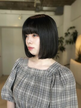 トリア(the tria) 【chika】暗髪×ボブ