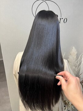 リブロ(LiBro) 髪質改善ストレートダークアッシュ暗めカラー大人ナチュラル