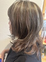 アンプス 三田店(UNP A S)&nbsp;ハイライトとローライト太めにMIXレイヤースタイル