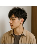 スープレックス ヘアーデザイン(SOUPREX HAIR DESIGN) ツーブロックメンズナチュラルショート20代 30代 40代 50代 60代