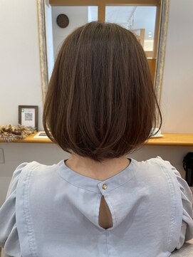 カームヘア 韮塚店(Calm hair) ひし形ミディアム　30代、40代、50代