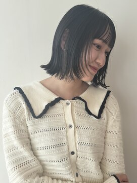 ザックラフィネ(ZACC raffine) ボブ/ボブレイヤー/レイヤーカット/縮毛矯正/顔まわりカット