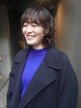 ニュアンスパーマで楽しむミニウルフ