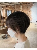ショートボブ12.25小顔