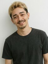 AND 夙川【3月5日 NEW OPEN(予定)】 金髪アップバング/刈り上げショート/ツーブロック/ブリーチ