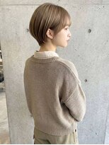 シェル 吉祥寺(shell)&nbsp;くびレイヤーエモージュグレージュカラーくびれショート/吉祥寺