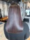 ソウソウヘアースタジオ(so/so hair studio)の写真/厳選薬剤でサラサラな質感…地毛のような自然なストレートならso/so♪[久留米]