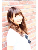 ヘアーホーム チケ(hair home tike)&nbsp;秋色　グラデーションカラー　ココアアッシュブラウン