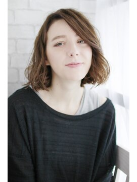 プリズム ヘアーデザイン 北坂戸店 無造作ウエットボブ