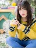 *EVE戸頭*前下がりの小顔ナチュラルストレートa