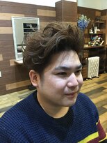 リブウェル ヘア ワークス 北千住(Livewellhair works) ブリティッシュアシメ