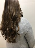 マロンアッシュ_くせ毛風,ヘアアレンジ,クラシカル