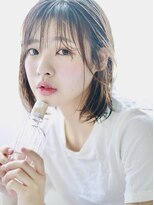 ヘッツ 仙台駅前店(HETTU)&nbsp;ウェット　切りっぱなしボブ　シースルーボブ