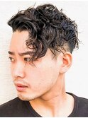 夏前下がりパーマ