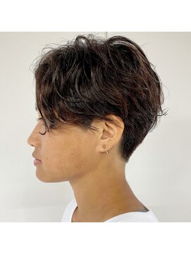 スティードトーキョー(Steed Tokyo) handsome short × soft perm