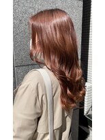 ジンジャー(GINGER) 韓国カラー×オレンジ×ブラウン×髪質改善×トリートメント