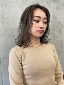 ソルトウォーター(SALT WATER) ハイライト 外国人風 グレージュカラー