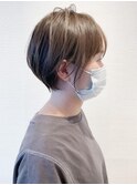 人気ショートボブ