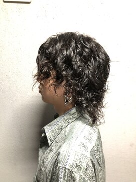 ヒロギンザ 浜松町店(HIRO GINZA) センタースパイラルロングヘア<ヒロ銀座/メンズ/理容室/浜松町>