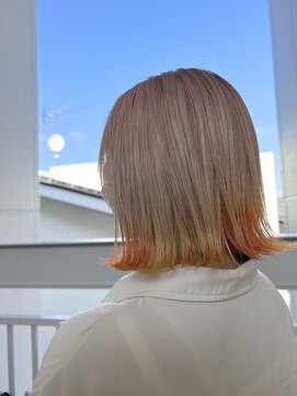 クラウドヘアー 東照宮店 cheer up color