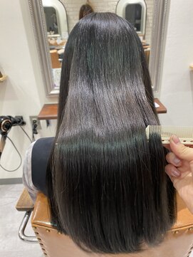 アンジュール 荒田店(UNJOUR.) カット+カラー+ロイヤル髪質改善トリートメント/30代40代50代