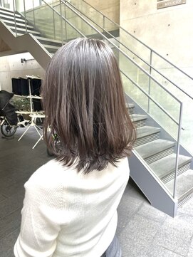 アシェット(assiette) 【八尾裕一郎】黒髪×大人ボブ×ココアベージュ