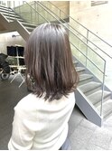 【八尾裕一郎】黒髪×大人ボブ×ココアベージュ