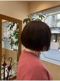 【目黒美容室】ショートカット・30代40代ボブ・ショートボブ