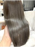 艶感ばつぐbアッシュベージュ
