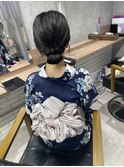 夏祭り浴衣ヘアセット