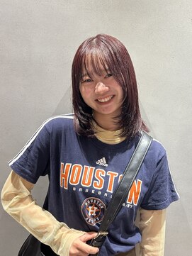 ニコ(NICO) レッドヘア　×  顔まわりレイヤー