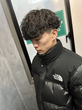 グラフィーサッポロ(Graphy sapporo) 10代 20代 メンズヘア 波巻き ツイスパ マッシュ 刈り上げ