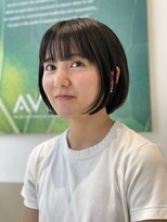 エフ アヴェダ 木の葉モール橋本(F AVEDA)&nbsp;前髪ぱつんボブ