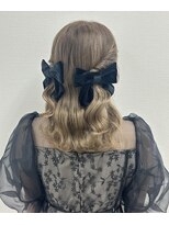 ヘアセットサロン サロンエイミー(salon aemii)&nbsp;大人ハーフツイン