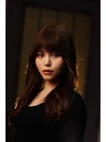 アンアタッシュ(UNE ATTACHE)&nbsp;韓国風フォギーベージュ　　セミディ　　　ブリーチなしカラー