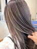 バレイヤージュカラー+カット/23100円→20790円/髪質改善/ブリーチ/韓国/前髪